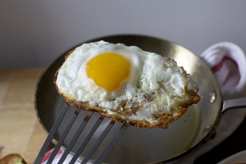 crispy egg, ta-da