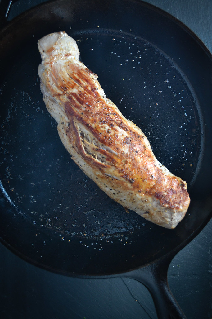 Roasted Pork Tenderloin with Carrot Romesco | Things I Made Today