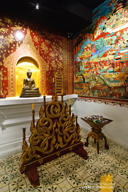At the Lanna Folklife Museum in Chiang Mai