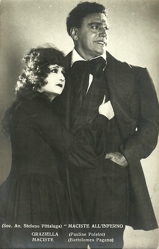 Bartolomeo Pagano  and Pauline Polaire in Maciste all'inferno (1926)
