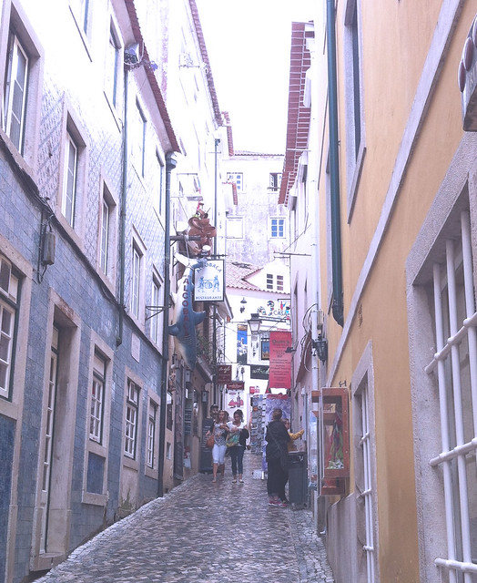 Streets, Sintra, travel, Portugal, cobblestone
