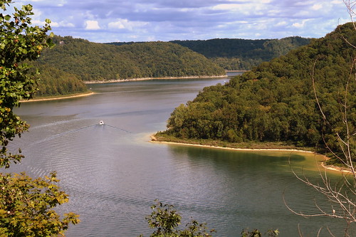 Center Hill Lake from TN56 Scenic Overlook