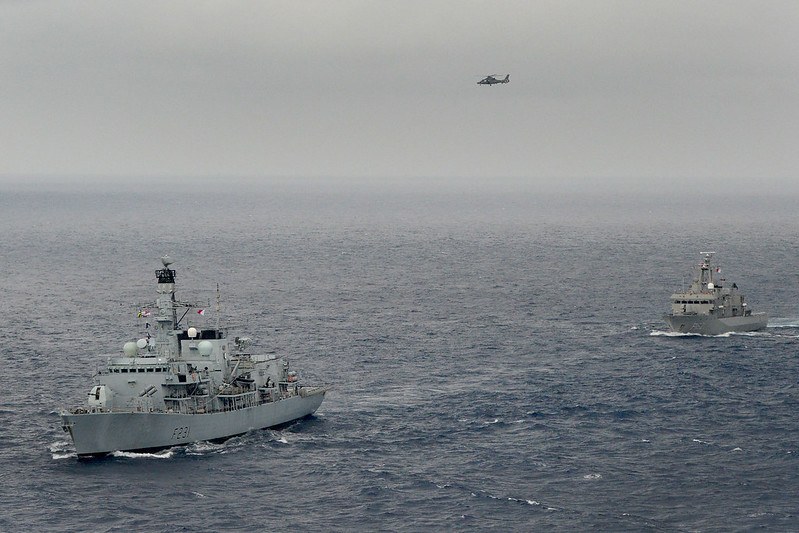 HMS Argyll visita Veracruz