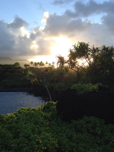 sunset hawaii unitedstates hāna