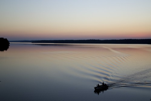 sunset lake water canon hope boat nc fishing durham northcarolina apex treeline 6d jordanlake 24105mm