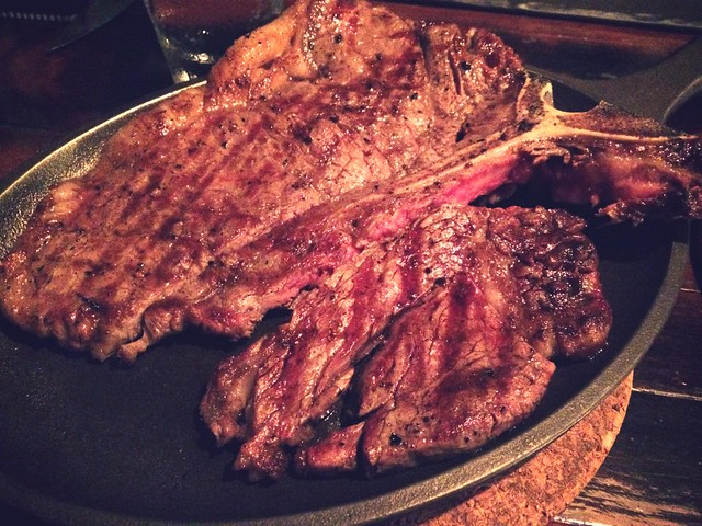 Porterhouse Steak, Bedrock Bar & Grill