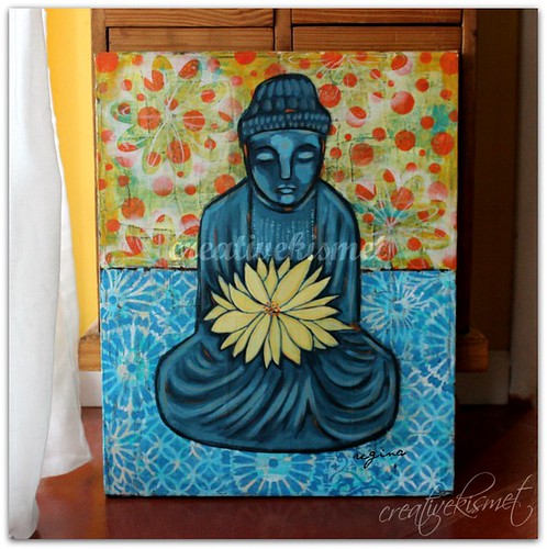 Buddha Art by Regina Lord