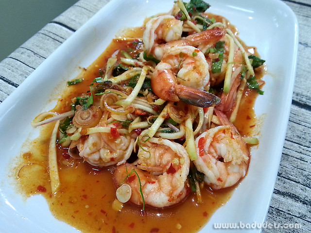 Pla Goong or Spicy Shrimp Salad