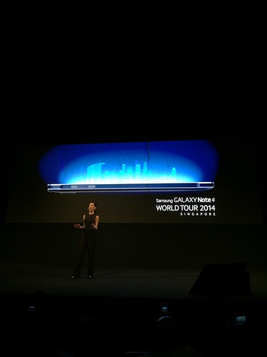 Samsung Galaxy Note 4 World Tour 2014 Singapore - It Begins