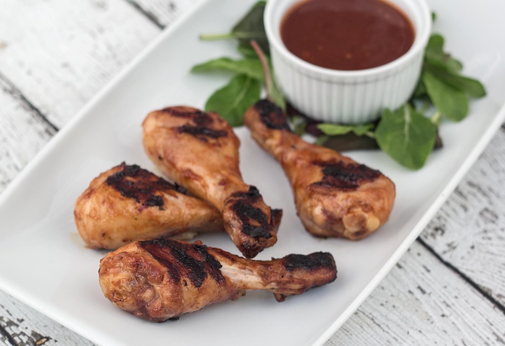 Opskrift på hjemmelavede grillede BBQ kyllingelår