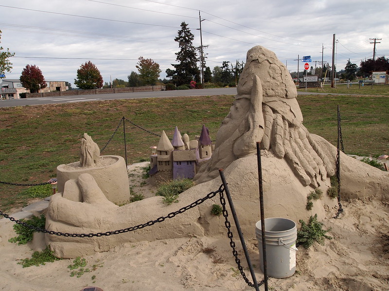 Sand Sculpture: OLYMPUS DIGITAL CAMERA