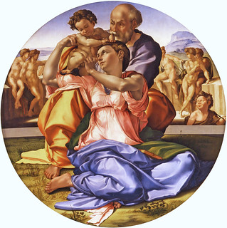 Michelangelo, Doni Tondo. c.1507.