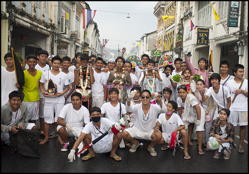 Happiness is a Vegetarian Festival Procession