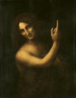 Leonardo da Vinci, St. John the Baptist. c. 1513-1516.