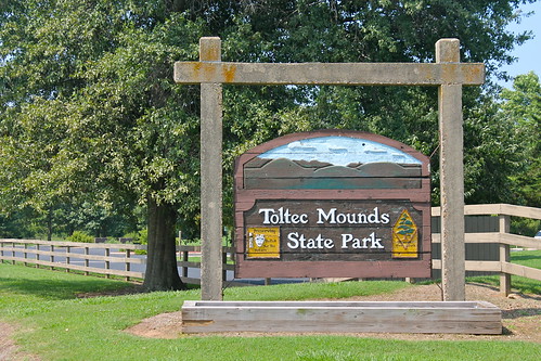 park sign state indian nativeamerican arkansas toltecmounds
