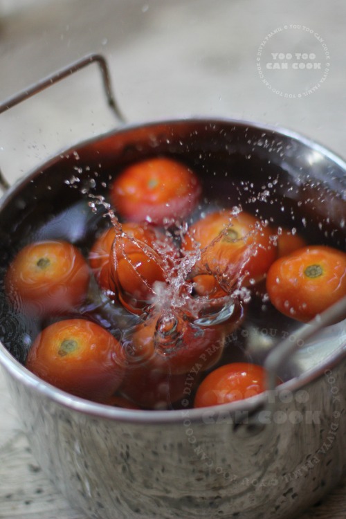 tomatoes wash