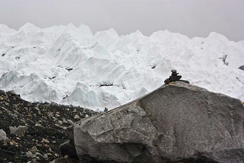 glaciers beyond Everest Base Camp