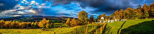 panorama mountains landscape scotland landscapes nikon panoramas panoramic crieff lightroom d3200