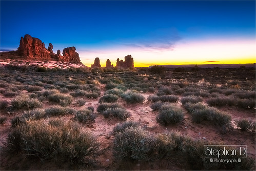 archesnationalpark desert landscape moab nationalpark stephandphotography2016 sunset usa utah wueste