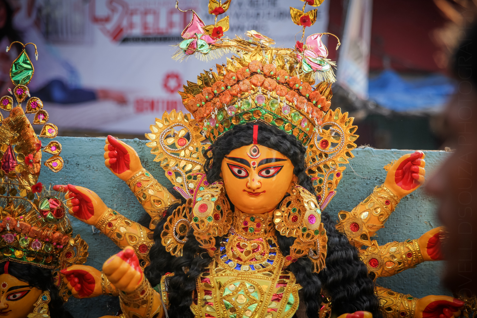 Up close and personal with Durga Maa