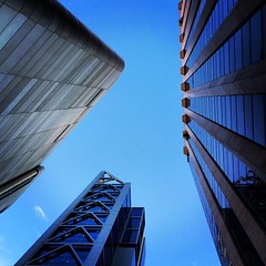 Brookfield Place vs Australia Place vs AXA Centre - each vying for a piece of the sky in #Perth #iphoneonly #perthlife