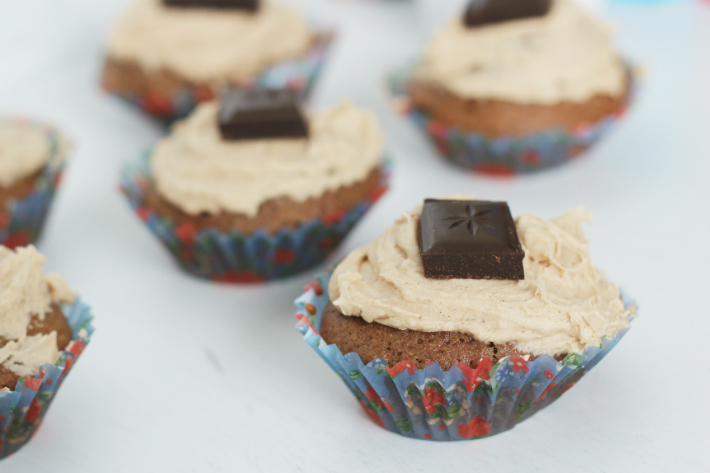 Cinnamon Chocolate Cupcakes 2