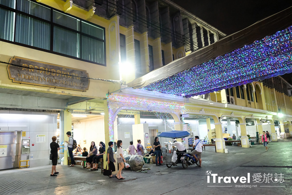 曼谷帕空花市 Pak Khlong Talat Flower Market (35)