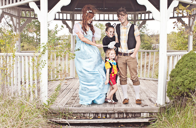 Our Pinocchio Themed Family Costume