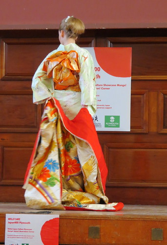 Kimono fashion show by Koji Fukumoto