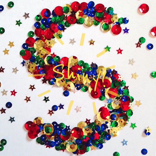 19. s is for... shiny sparkling sprinkled stars & sequins! #fmsphotoaday #littlemomentsapp