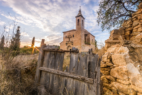 sunset rural atardecer spain iglesia explore ruinas teruel abandono explored