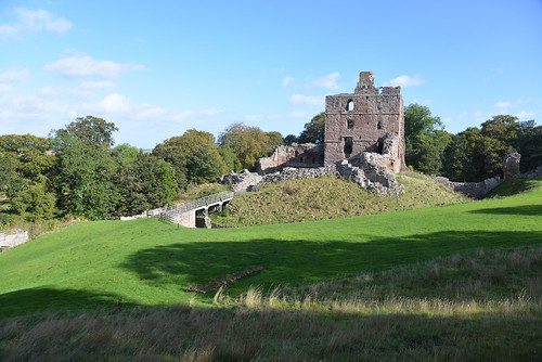 castle ruins northumberland berwickontweed turner norham