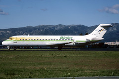 Binter Canarias DC-9-32 EC-BIR BCN 13/04/1998