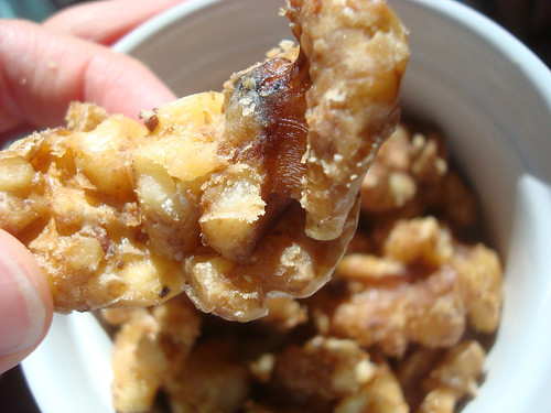 Old School favorites candied walnuts