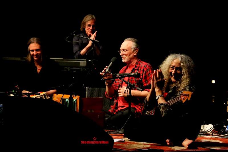 Krishna Das and his band are joined on stage by Jackson Browne.