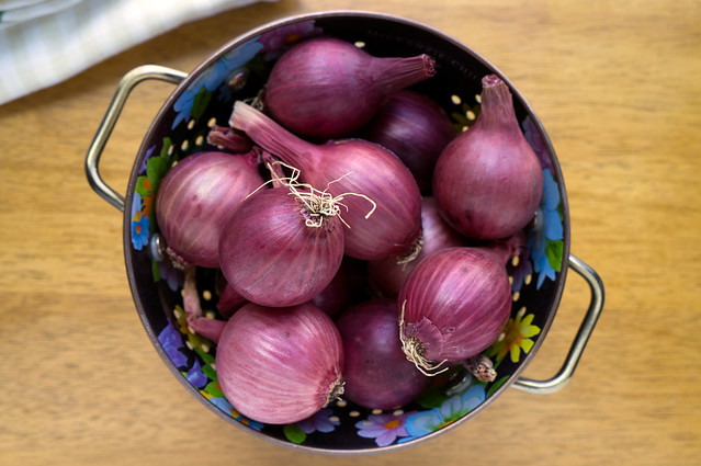 tiny red onions