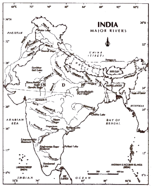 NCERT Solutions for Class 9th Social Science Geography Chapter 3 Drainage