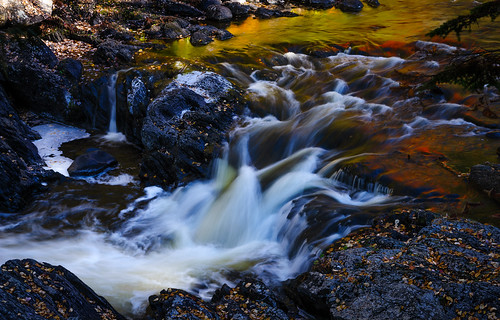autumn usa river waterfall stream maine falls fallfoliage theforks somersetcounty