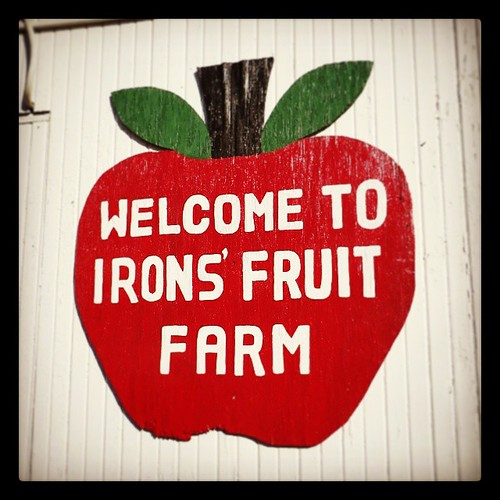 This afternoon @genmae5 and I went out to Iron's Fruit Farm in Lebanon to get pumpkins...