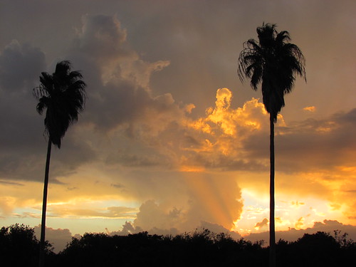 sunset sky sun clouds evening day texas cloudy riverbend fierysky