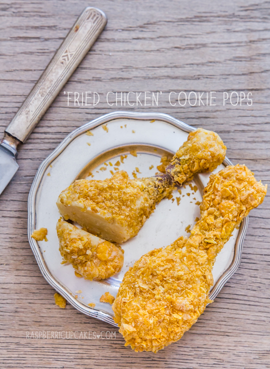 'Fried Chicken' Cookie Pop