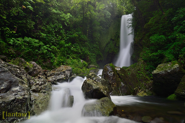 Bukal Falls during the rainy season