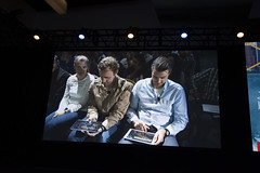 Niklas Therning and Johan Vos, JavaOne Community Keynote, JavaOne 2014 San Francisco