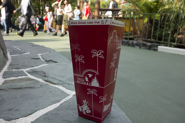 Tokyo Disneyland popcorn bucket