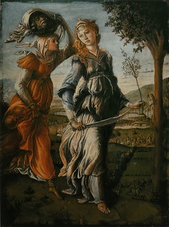 Sandro Botticelli, Ritorno di Giuditta a Betulia. c.1470.