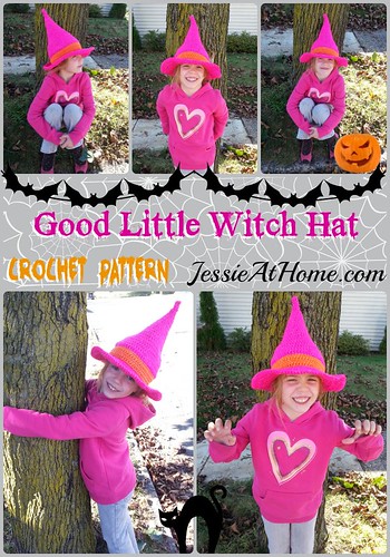 Good Little Witch Child Hat ~ Free Crochet Pattern