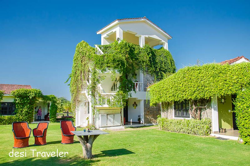 A 2 story cottage at Pushkar Resorts