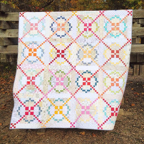 APQ Quilt Along pattern from American Patchwork and Quilting magazine, Feb 2014.