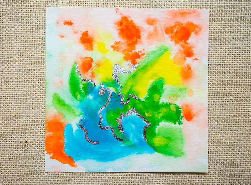 Small Abstract Watercolor
