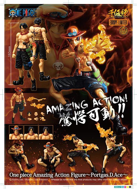 [Sentinel] Amazing Action Figure | One Piece: Portgas D. Ace (Europe Limited) 15456415942_ba9f14447a_z